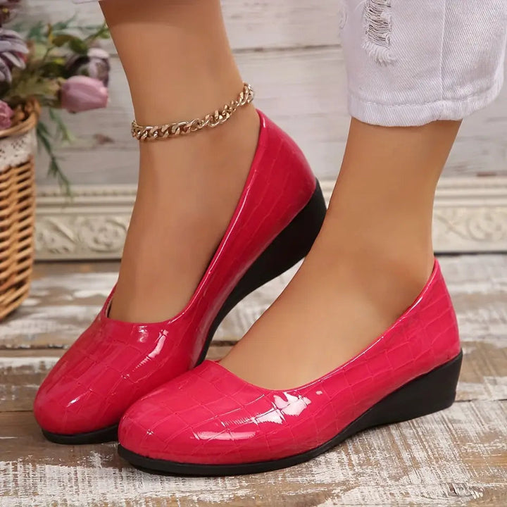 Chaussures orthopédiques en cuir pour femme – légères, antidérapantes et respirantes