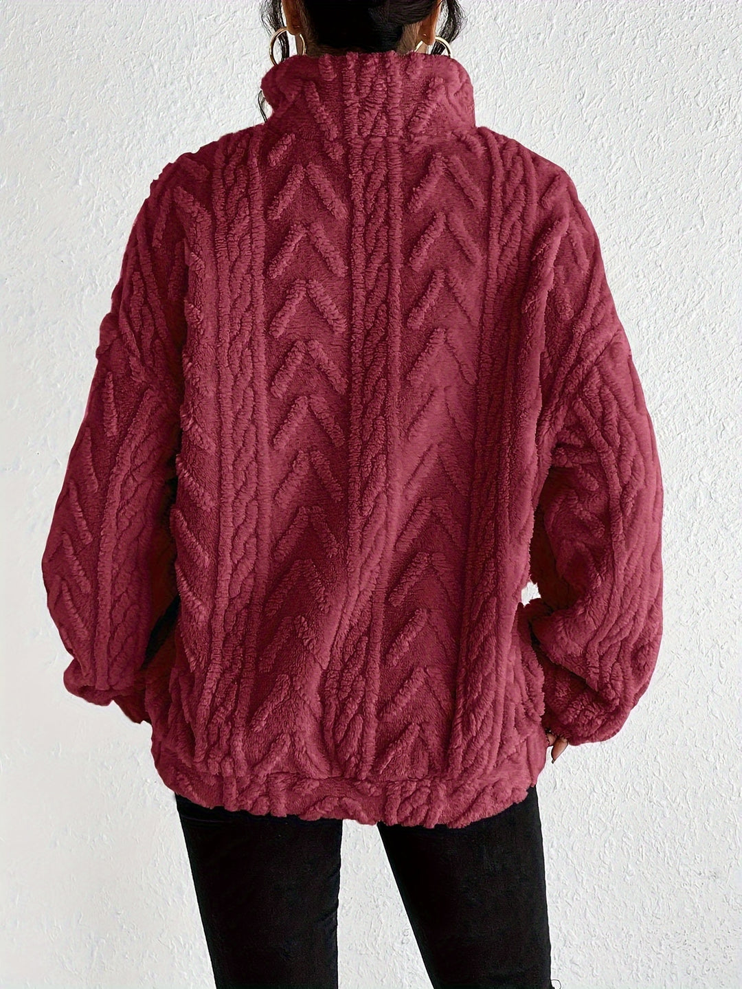Hazel | Pull en polaire élégant