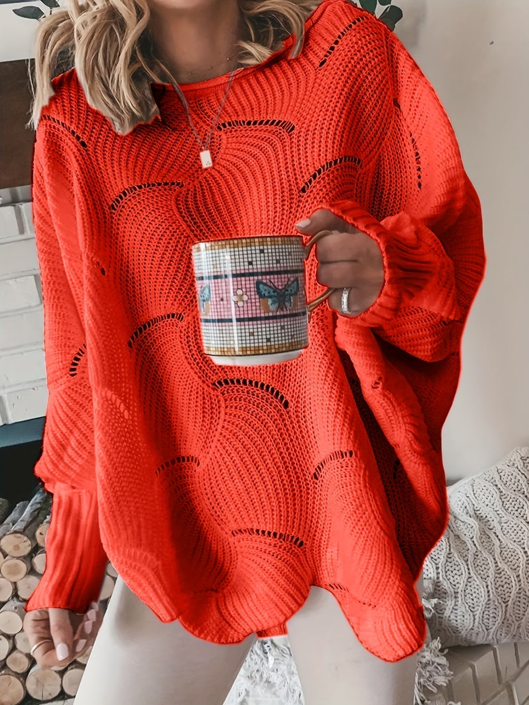 Pull élégant en maille pour femme