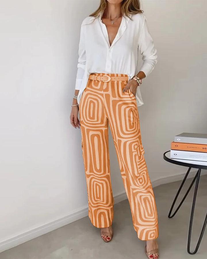 Ensemble Top Confortable et Élégant