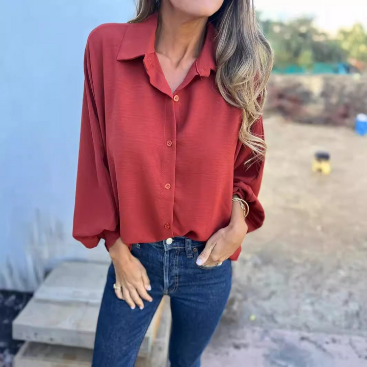 Blouse Oversized élégante – Coupe fluide, légère et décontractée pour des looks quotidiens sophistiqués