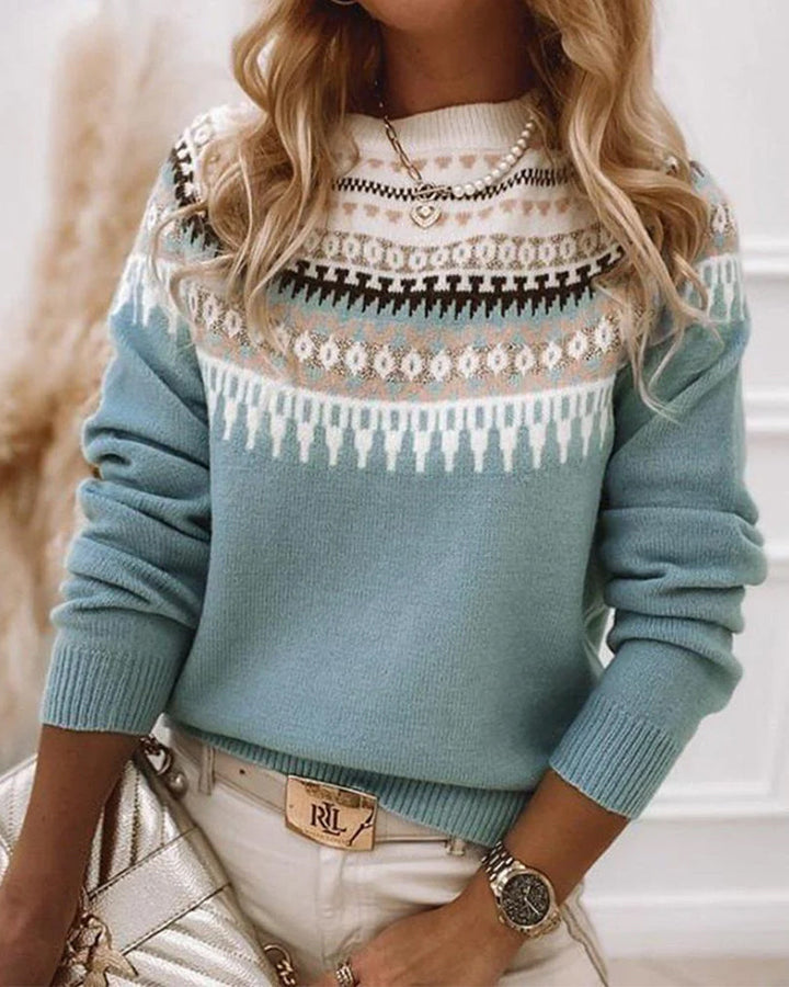 Pull douillet en maille douce