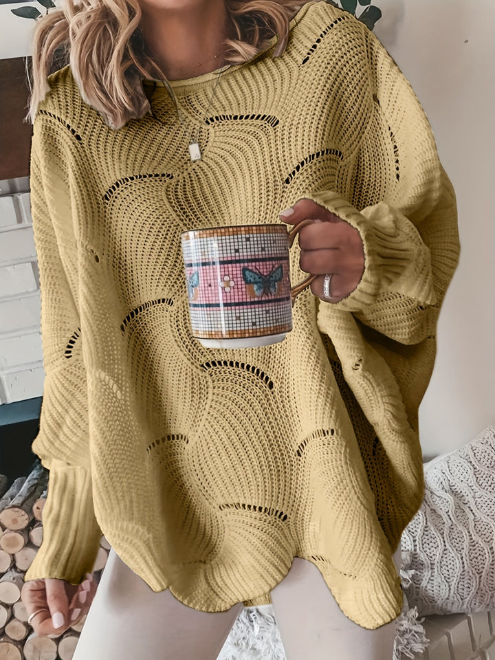 Pull élégant en maille pour femme