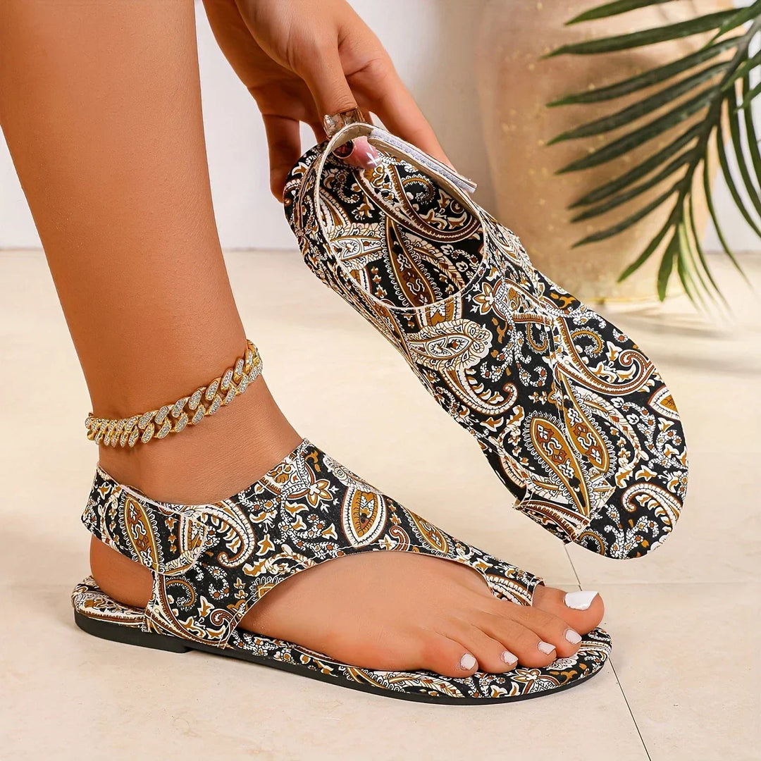 Sandales de plage Boho d'inspiration Vintage