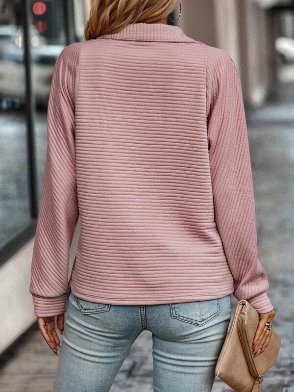 Pull en tricot confortable à coupe décontractée