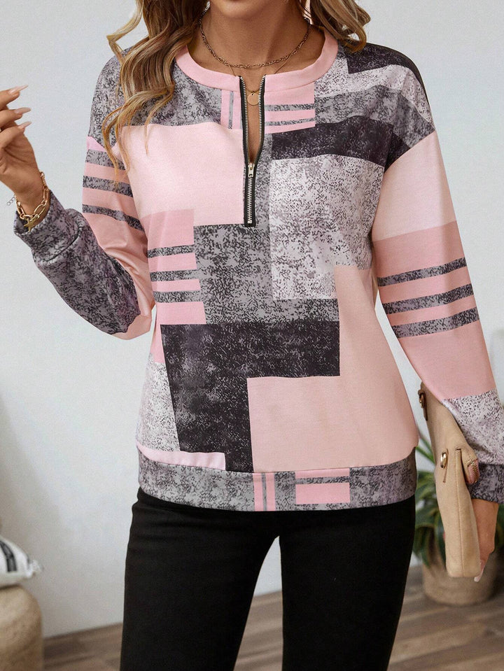 Pull-over à manches longues Chic Vintage