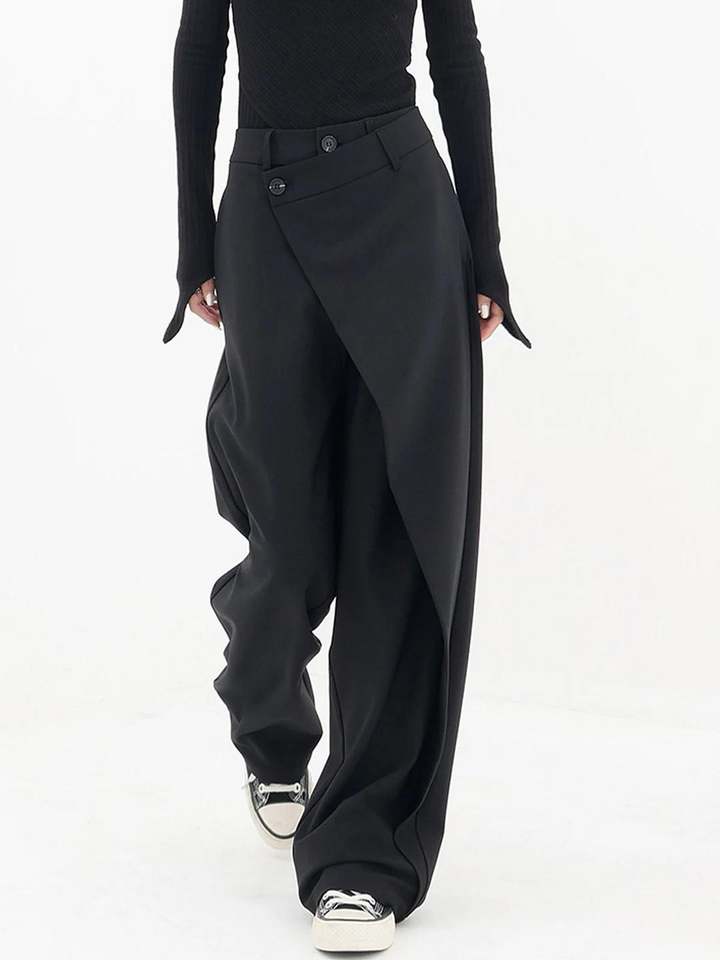 Pantalon asymétrique tendance