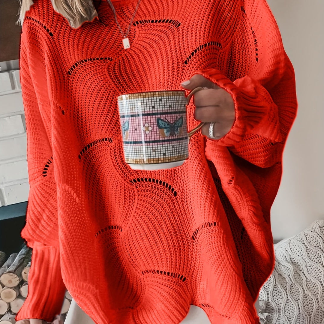Pull élégant en maille pour femme