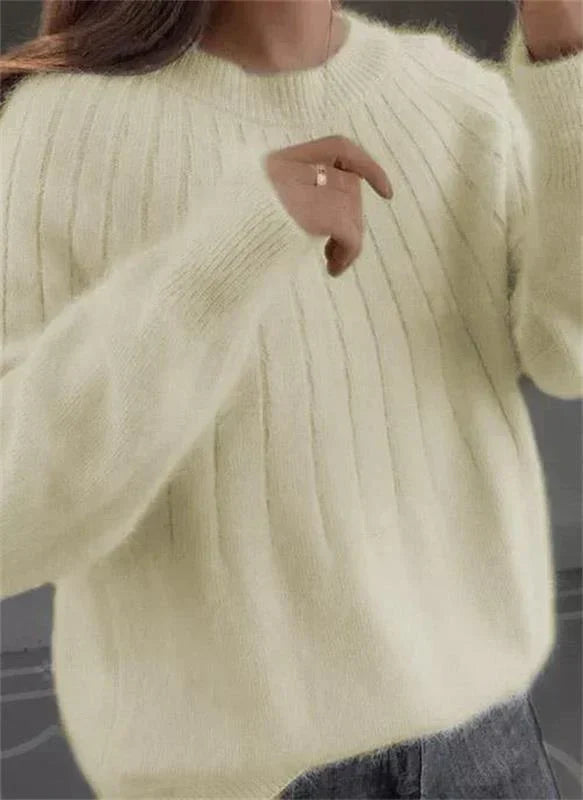 Pull-over en cachemire intemporel pour femme