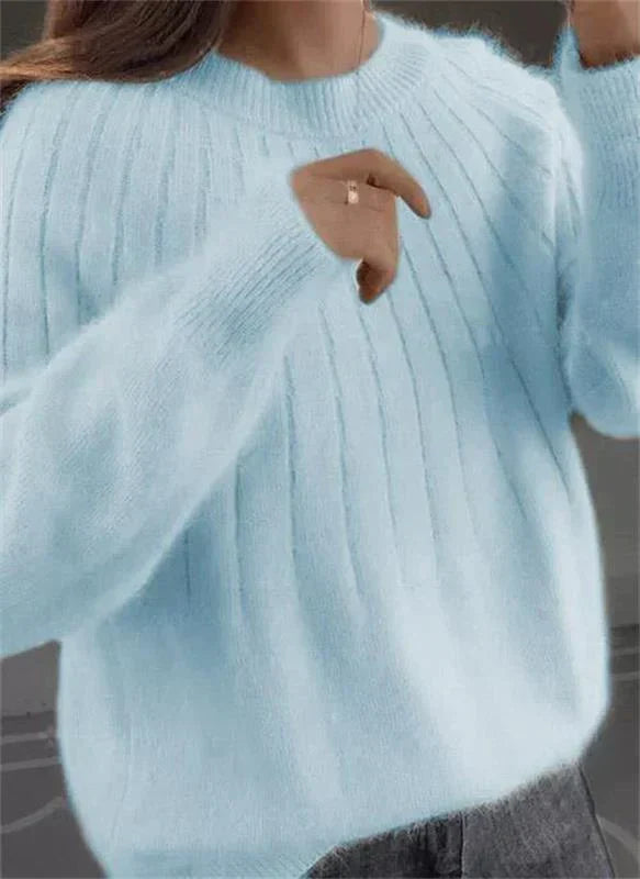 Pull-over en cachemire intemporel pour femme