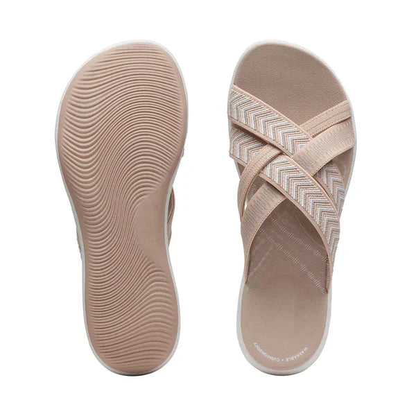 Sandales de soutien élégantes avec Soft Fit