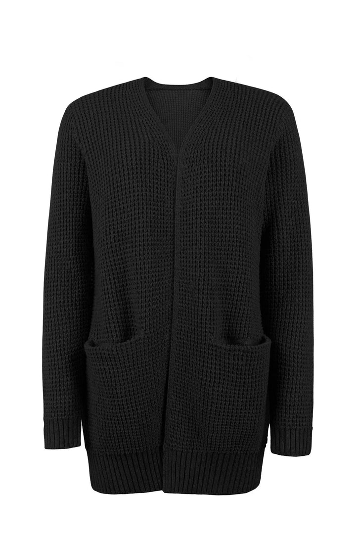 Cardigan classique à manches longues pour femme