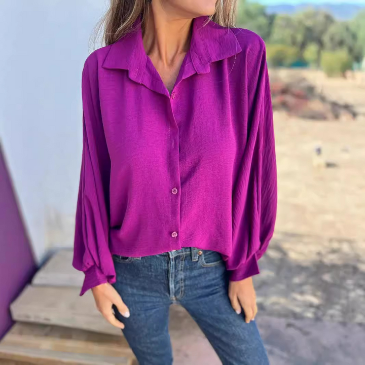 Blouse Oversized élégante – Coupe fluide, légère et décontractée pour des looks quotidiens sophistiqués