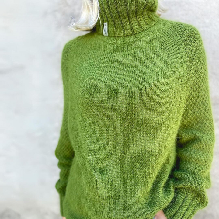 Angela | Pull élégant à col roulé
