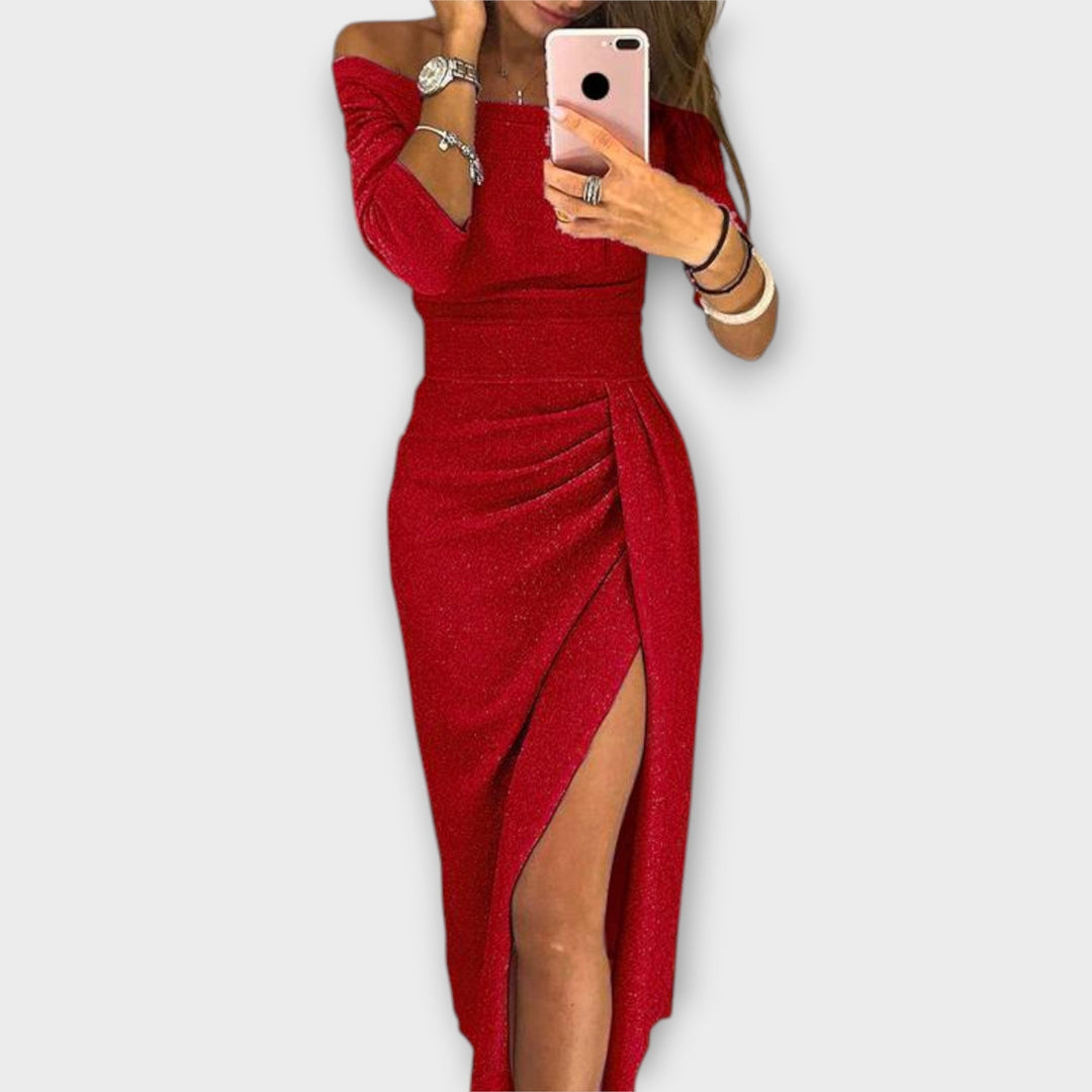 Robe bustier élégante – Silhouette intemporelle pour les mariages d'été ou les occasions chic en soirée