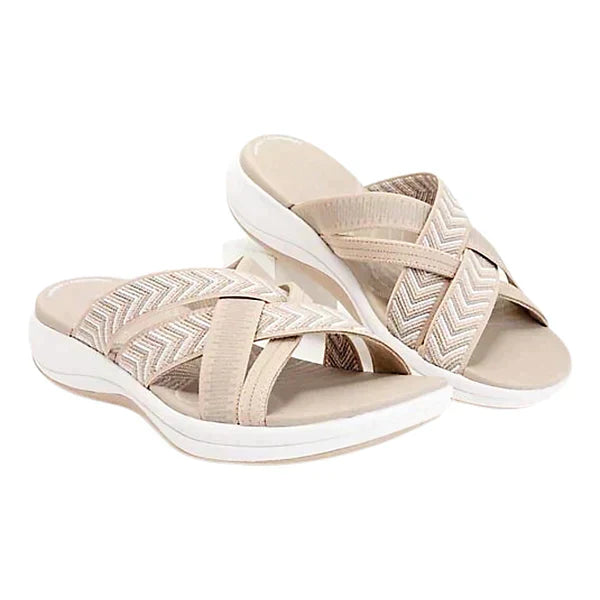 Sandales de soutien élégantes avec Soft Fit