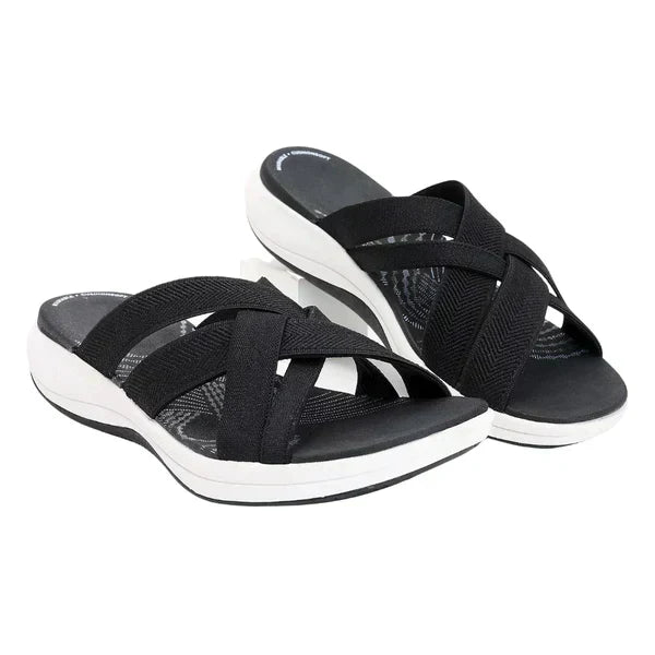 Sandales de soutien élégantes avec Soft Fit