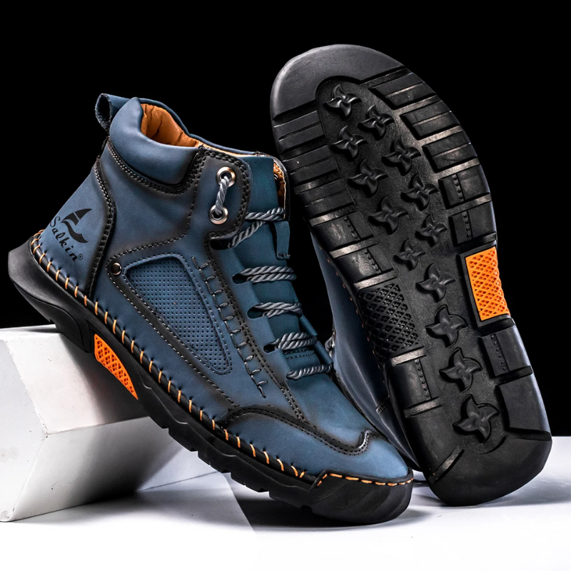 Chaussures High Top en cuir décontractées
