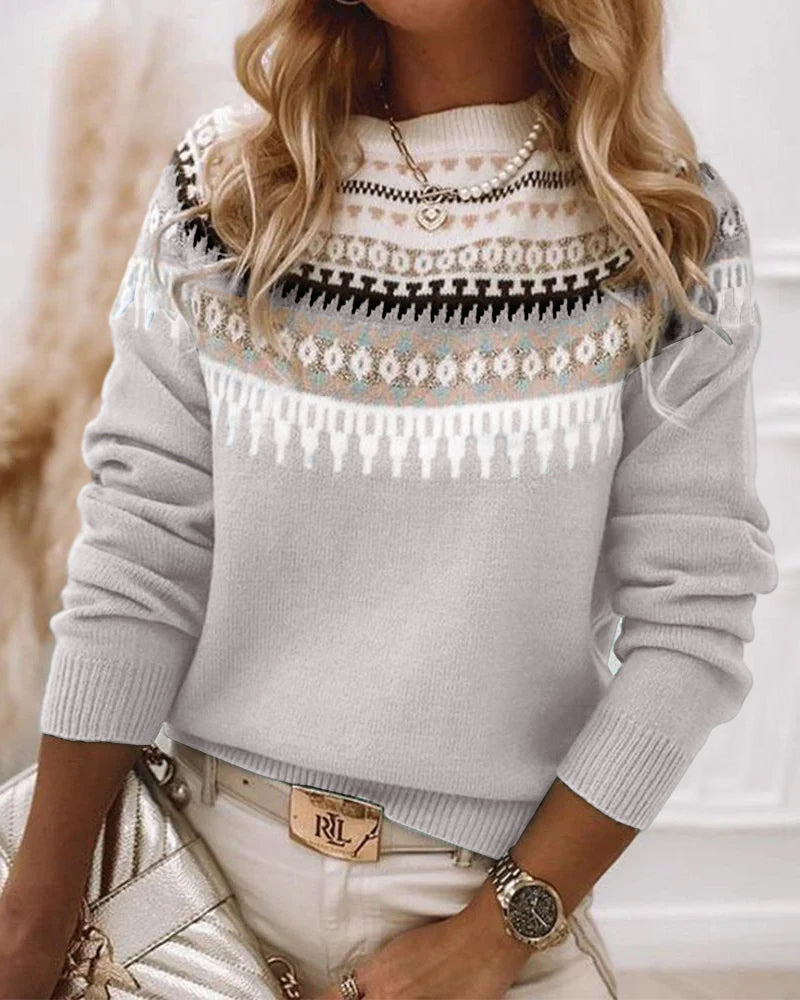 Pull douillet en maille douce