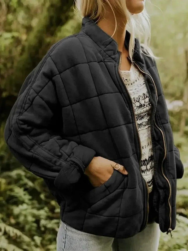 Veste blazer oversize à coupe chic