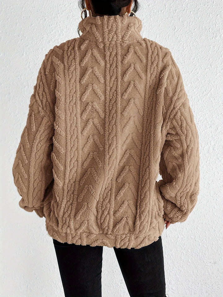 Hazel | Pull en polaire élégant