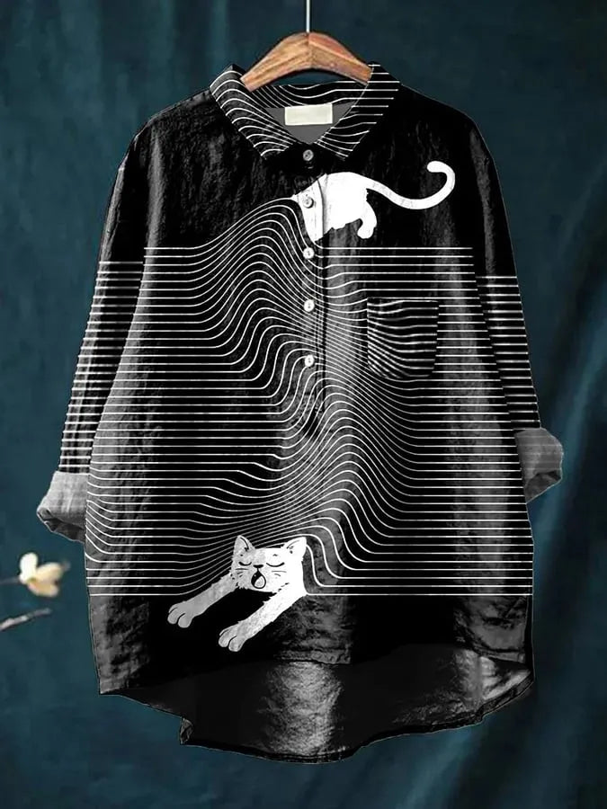 T‑shirt inspiré de Coco avec une touche féline