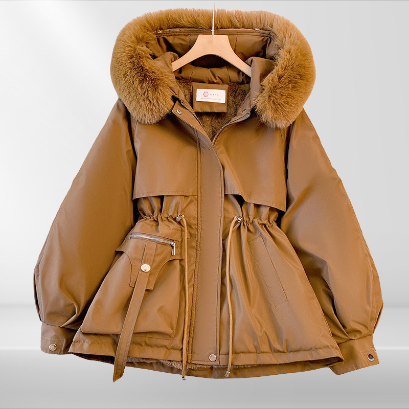 Veste isolée en duvet pour temps froid