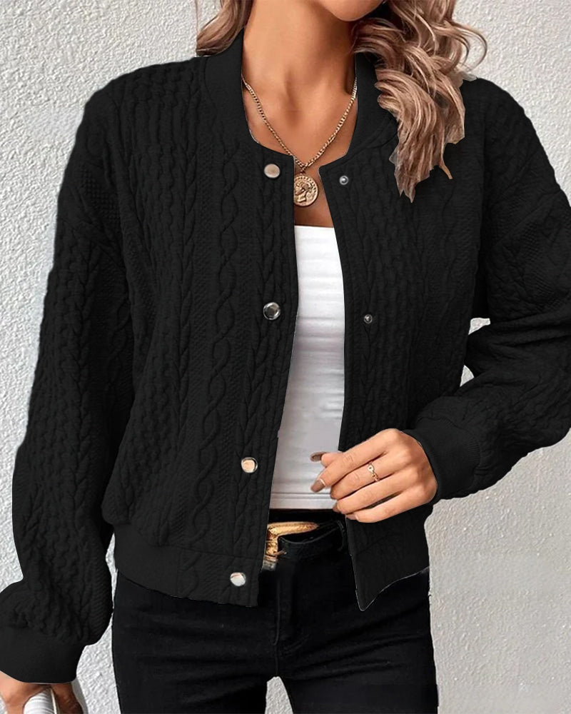 Lise | Gilet pull bomber élégant
