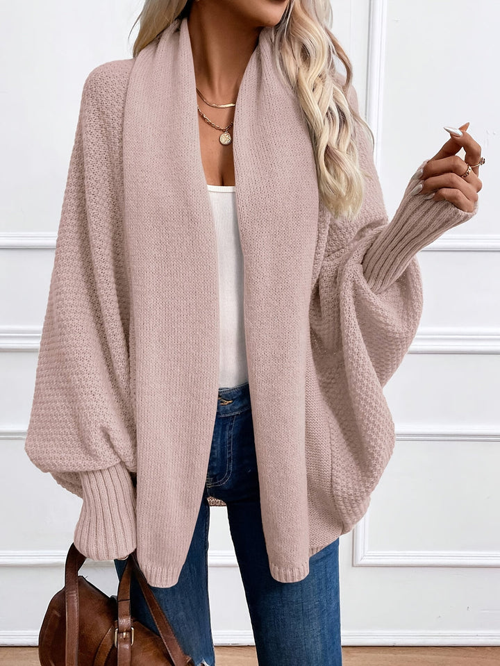 Emily Cozy Cardigan à manches chauve-souris