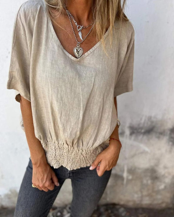 Top d'été minimaliste au charme décontracté