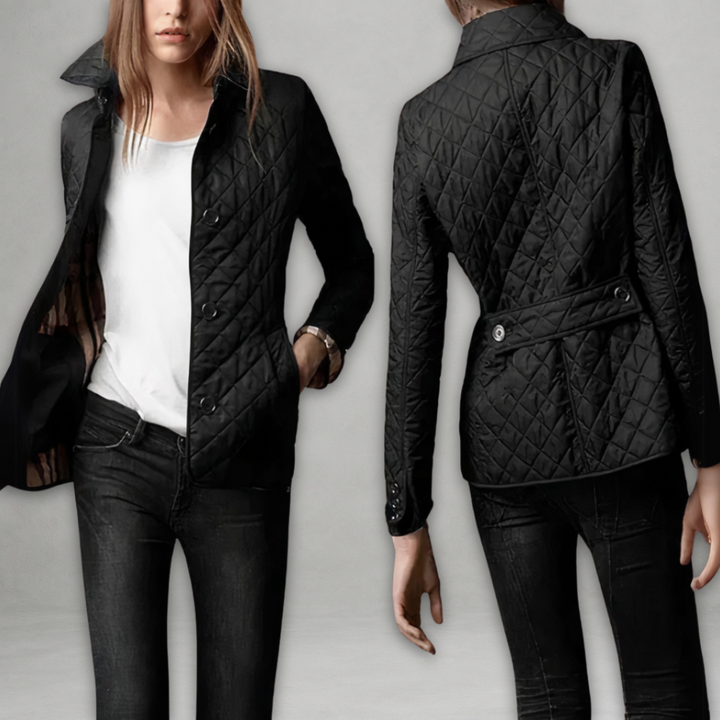 Veste de printemps élégante avec boutons