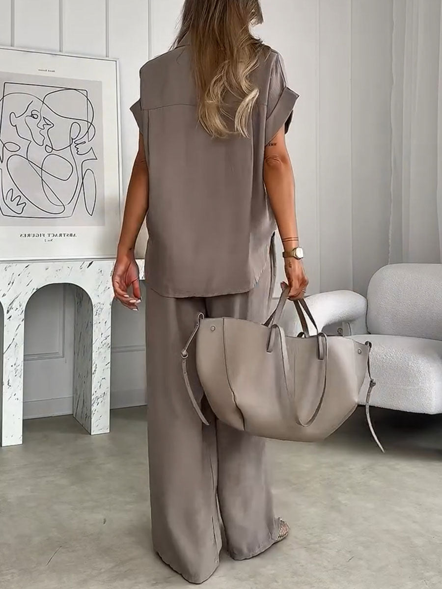 Tenue décontractée polyvalente à deux pièces