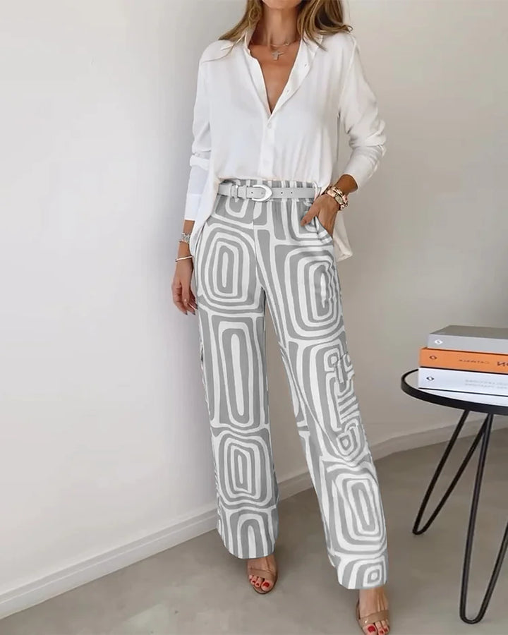 Ensemble Top Confortable et Élégant