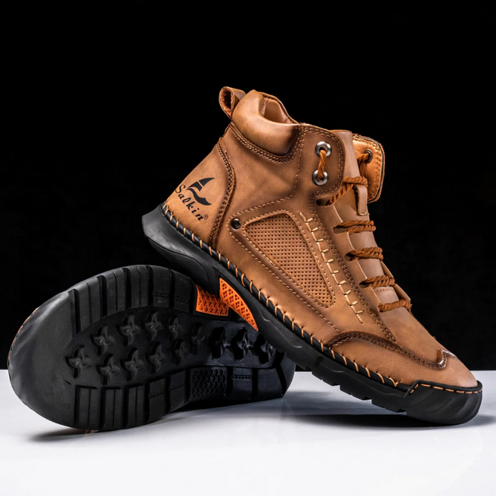 Chaussures High Top en cuir décontractées