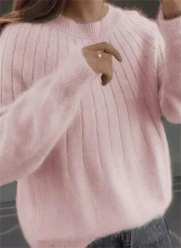 Pull-over en cachemire intemporel pour femme