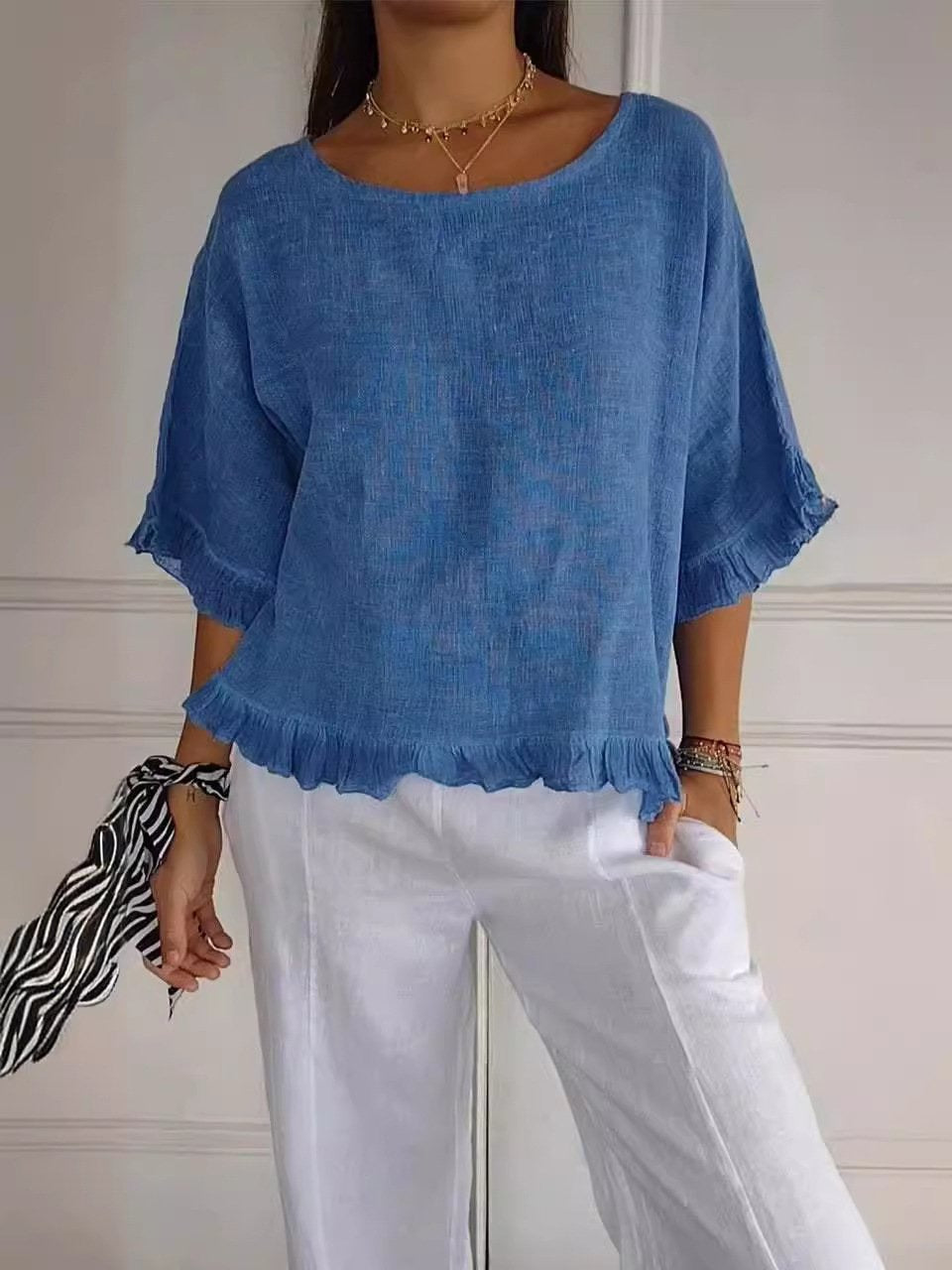 Fresh Bloom blouse élégante