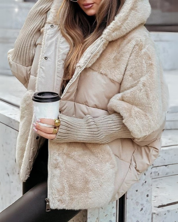 Veste thermique isolante à capuche