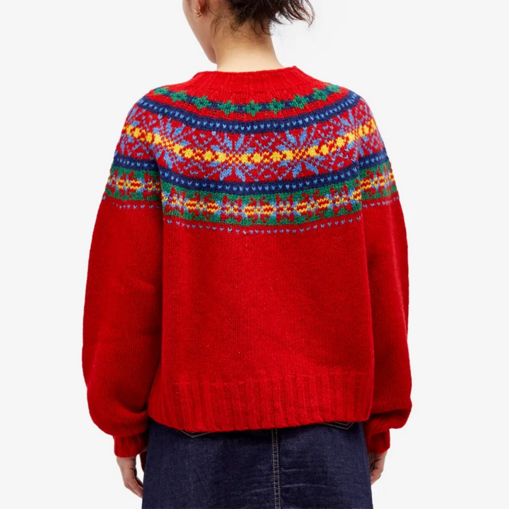 Pull islandais épais pour une chaleur supplémentaire
