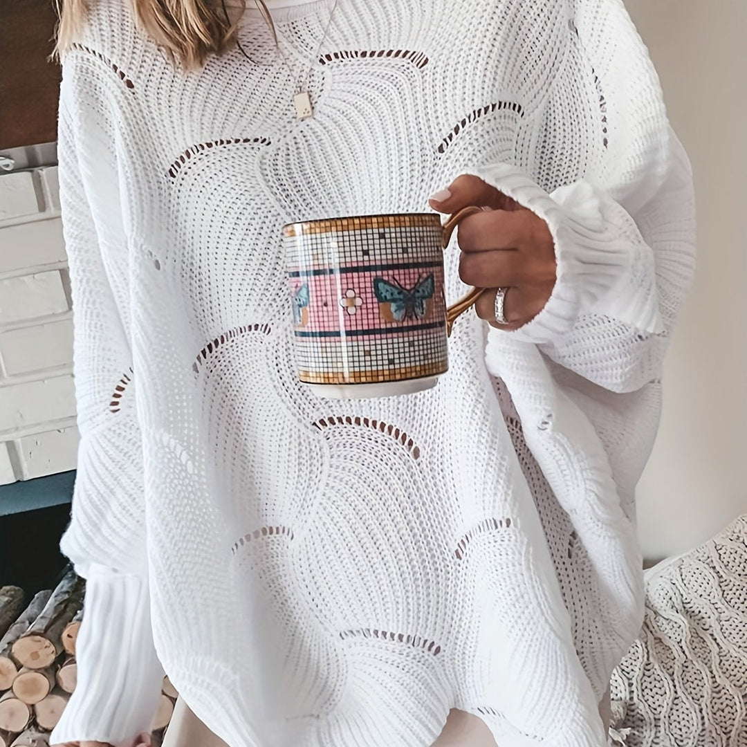 Pull élégant en maille pour femme