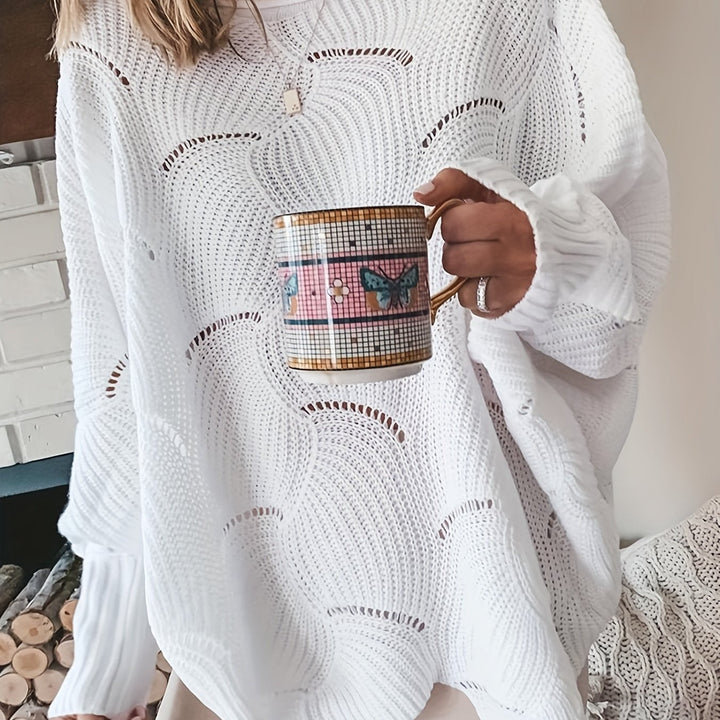 Pull élégant en maille pour femme
