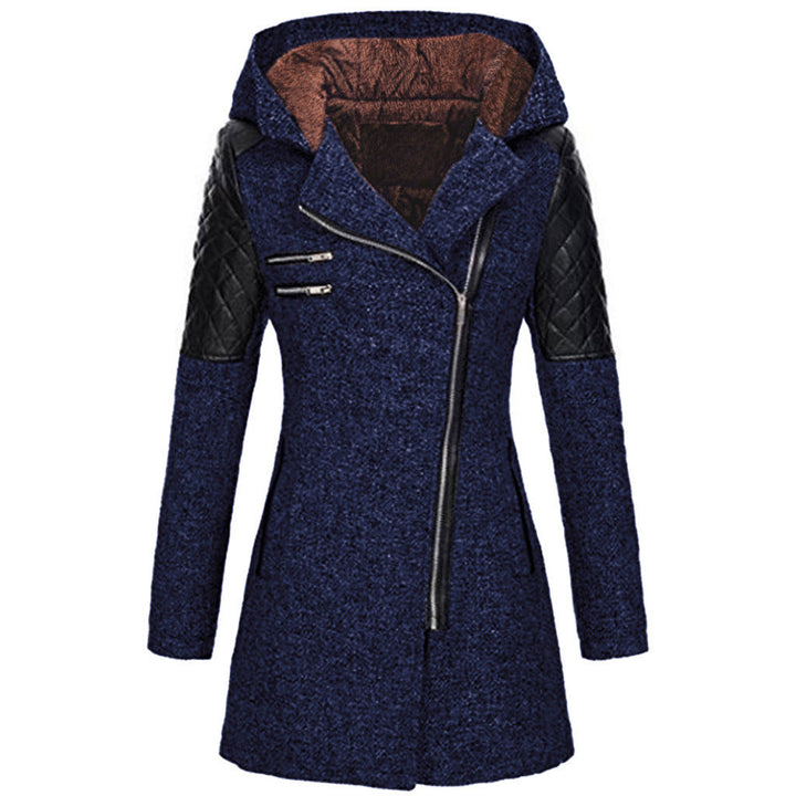 Manteau à manches matelassées.