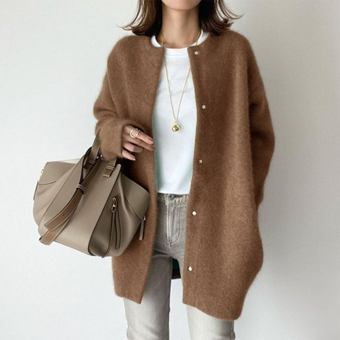 Cardigan douillet et confortable en maille