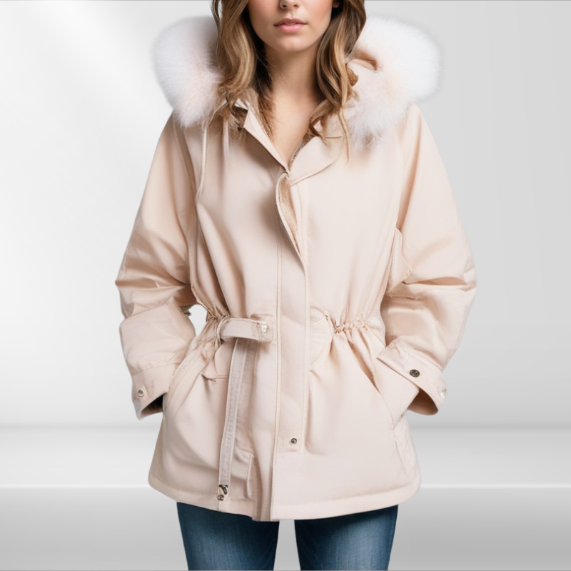 Veste isolée en duvet pour temps froid