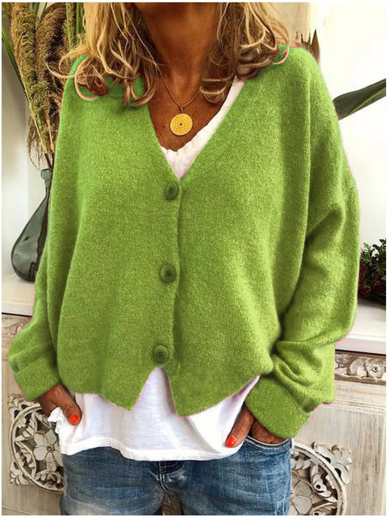 Cardigan en maille confortable et coupe décontractée