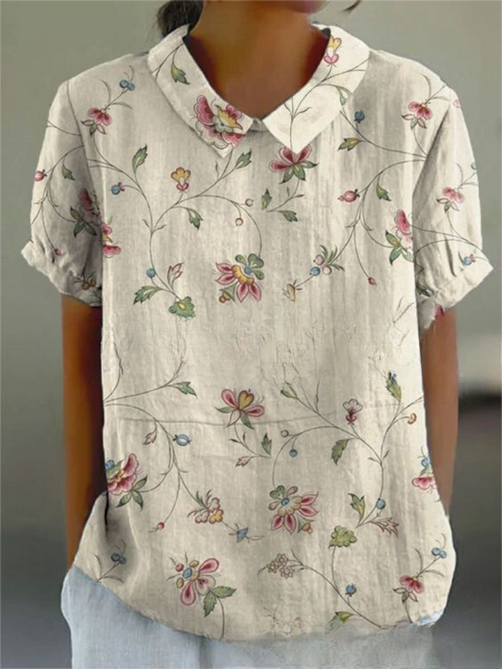 Chemise légère à imprimé floral