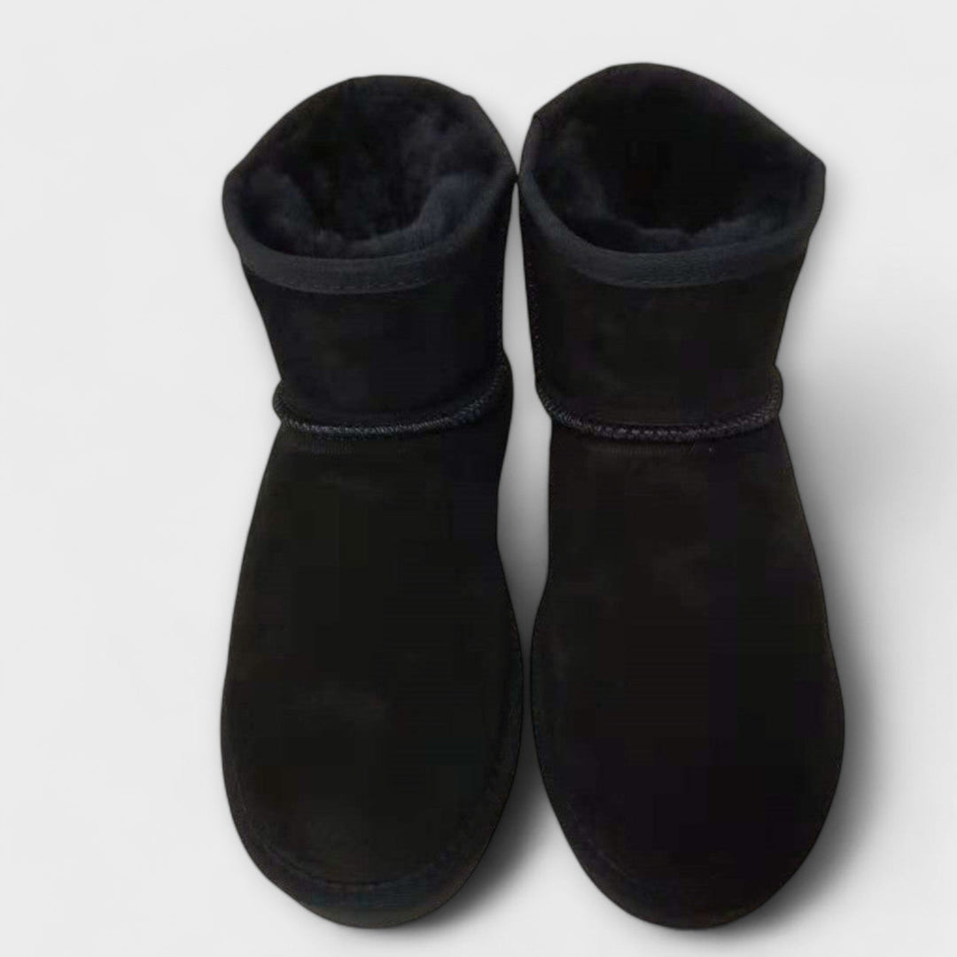 Bottes d'hiver doublées, hauteur cheville