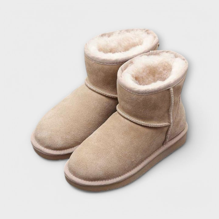 Bottes d'hiver doublées, hauteur cheville