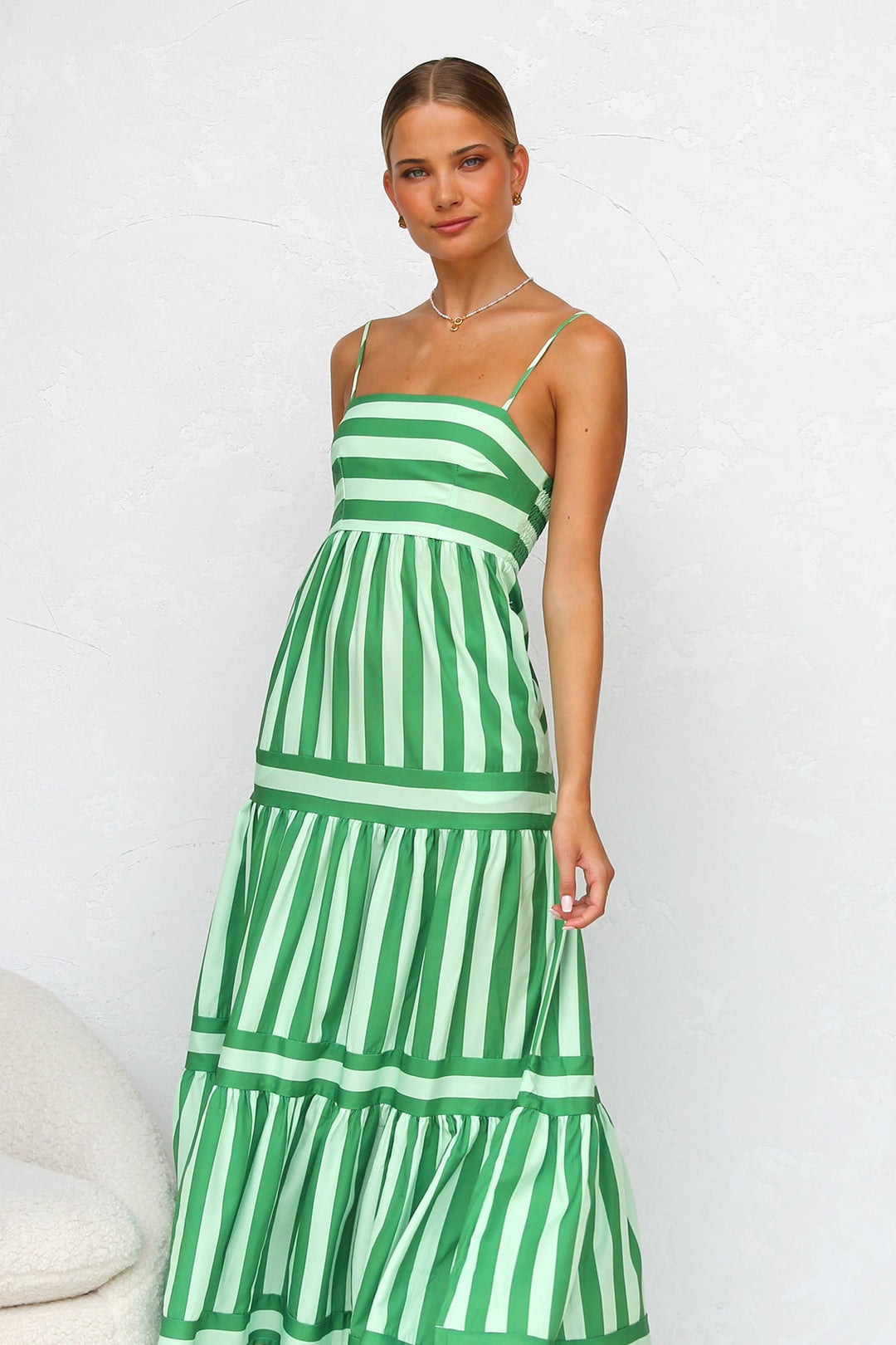 Robe de soirée longue et fluide