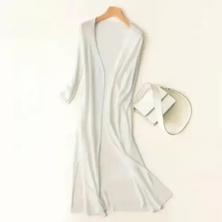 Cardigan long léger et élégant pour femme