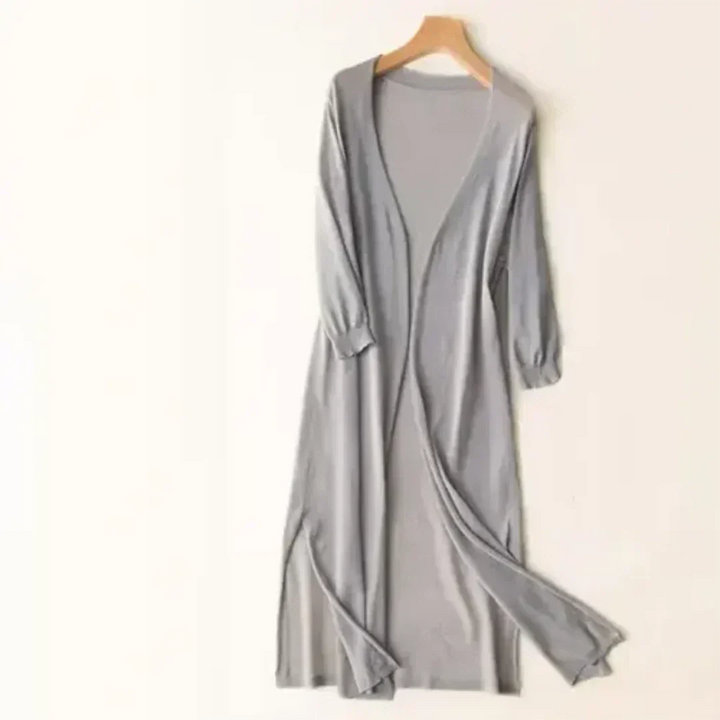 Cardigan long léger et élégant pour femme